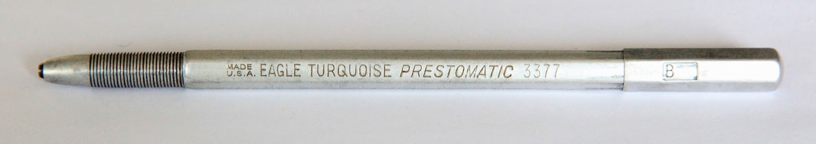 MY MECHANICAL PENCIL MUSEUM: eagle turquoise prestomatic 3377